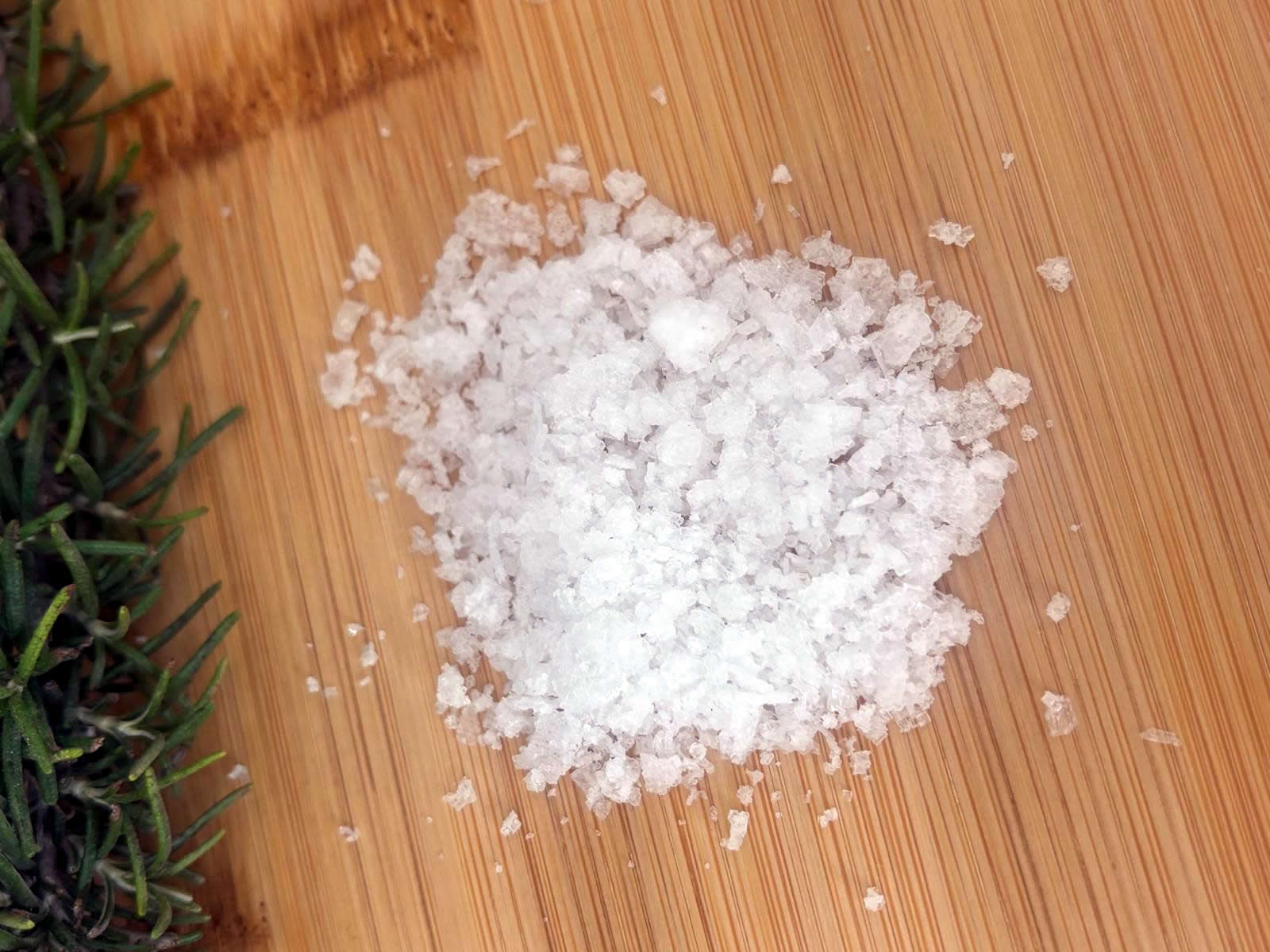 Salt Flakes Macro Detail